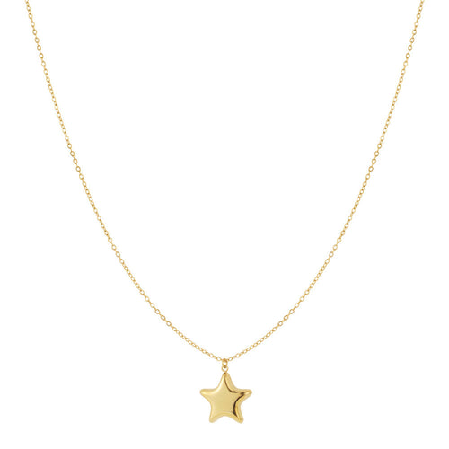 Cute Star Maternity Necklace Gold