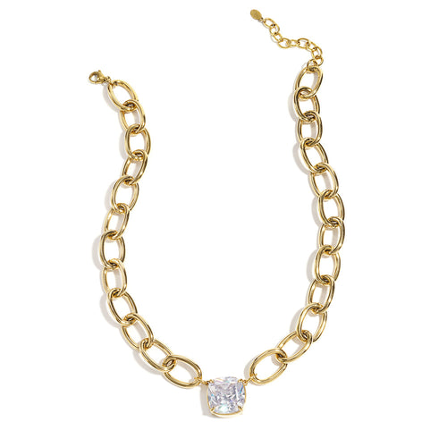 Elegance Link Necklace Gold