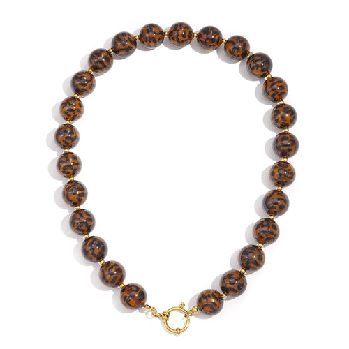 Fierce Charm Necklace Gold
