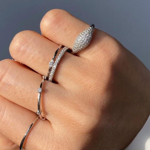 Pave Dome Ring
