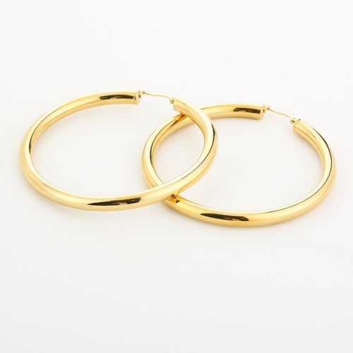 Luxury Hoop Earrings – Gold