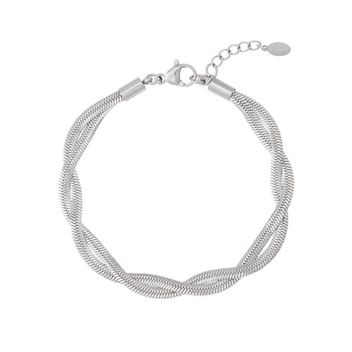 Let's Intertwine Bracelet – Silver