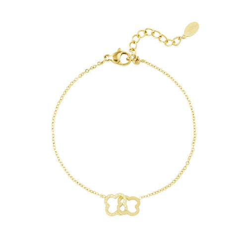 Linked Luck Bracelet – Gold