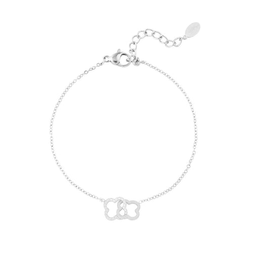 Linked Luck Bracelet – Silver