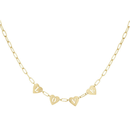 Loving Link Gold Necklace