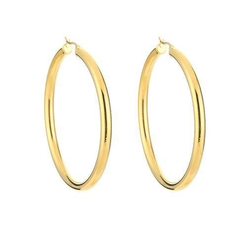 Luxury Hoop Earrings – Gold
