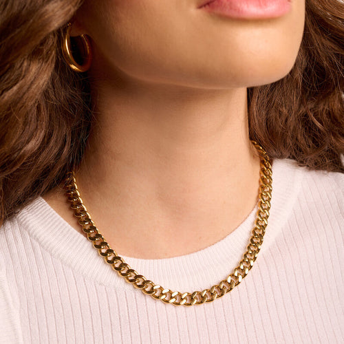 Kettenanschlag T-Stab Choker Necklace