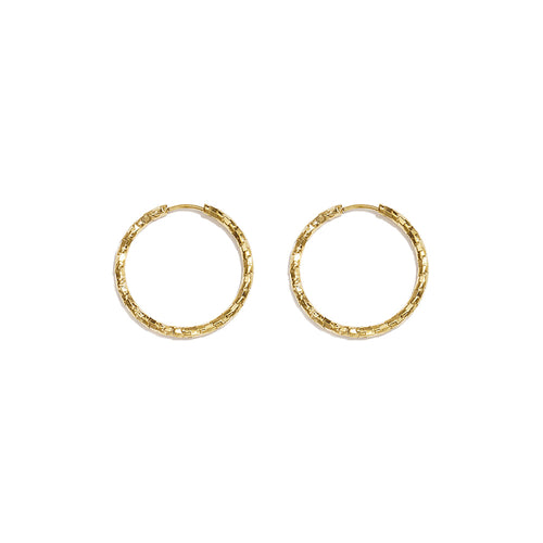 Roma Hoop Earrings – Gold