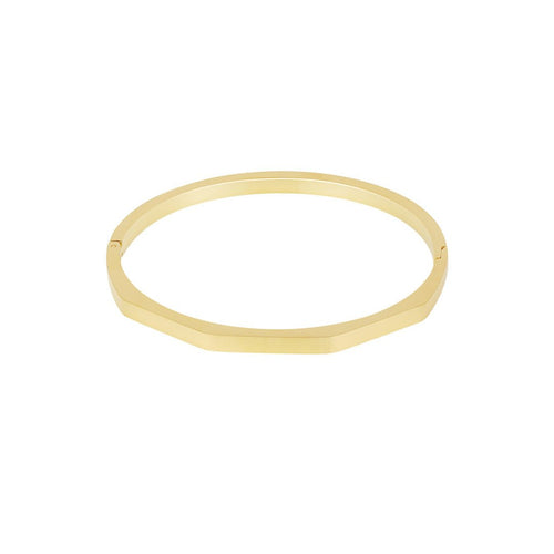 Shaped Bangle – Gold
