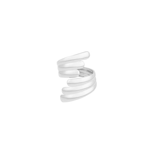 Soft Touch Ring Silver-Colored