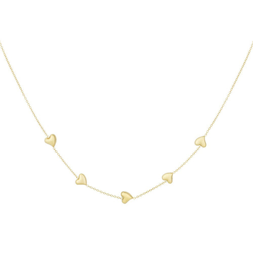 Sweet Affection Gold Necklace