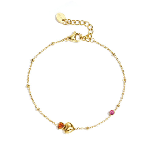 Sweetheart Spark Bracelet – Gold