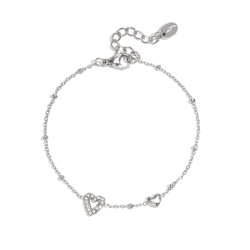 Sweetheart Spark Bracelet – Silver