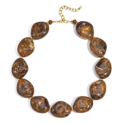 Warm Glow Necklace Gold