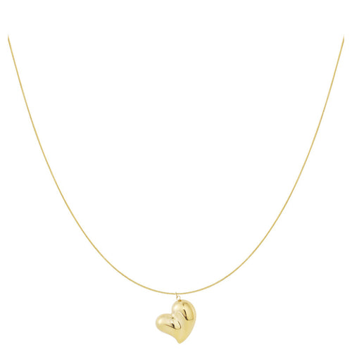 Whispers from the Heart Pregnancy Necklace Gold
