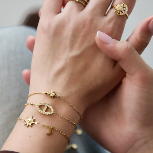 Celeste Spark Bracelet – Gold