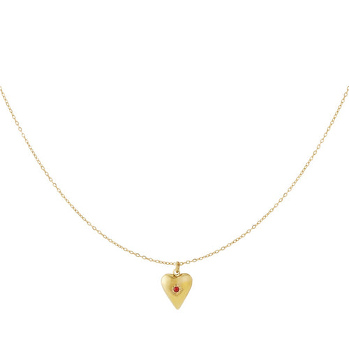 Gold Birthstone Necklace (12 Variants)