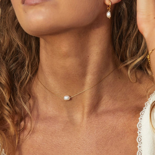 Barocke Perlen-Necklace