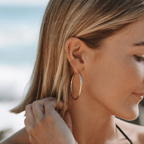 Fette Twist-Earrings