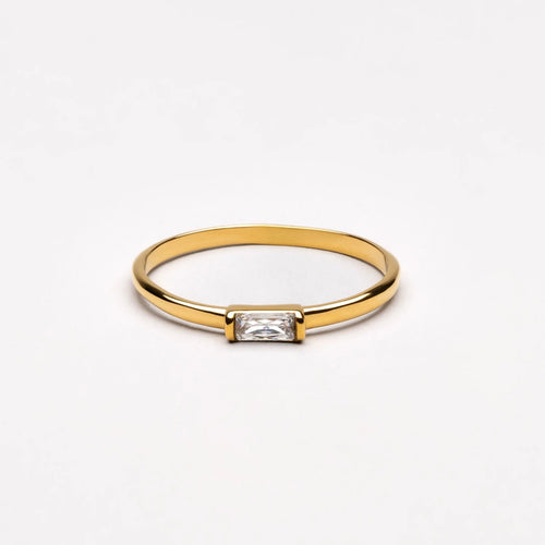 Zarte Diamantfassung