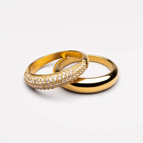 Tag und Nacht Ring-Set