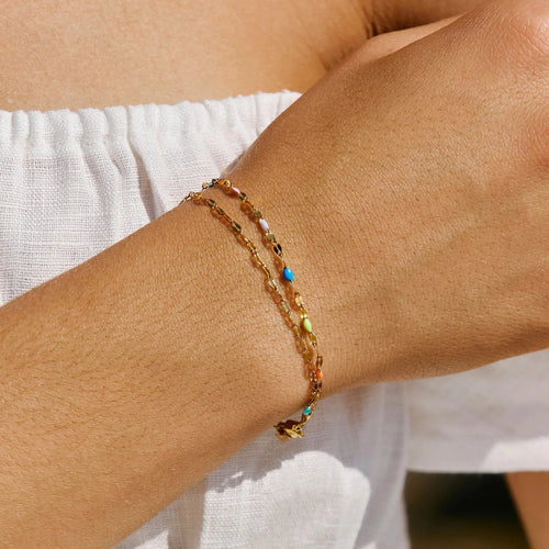 Regenbogen Zierliches bracelet