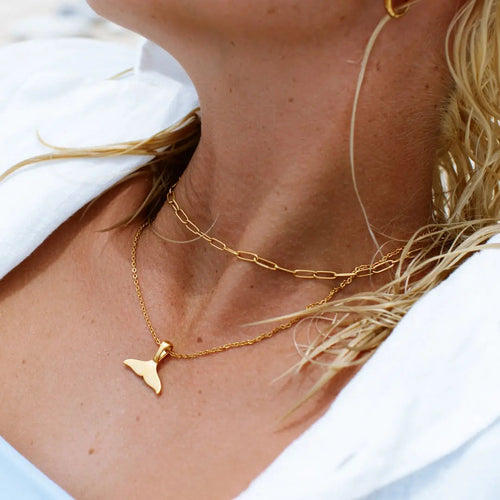 Cozumel" Papierclip-Necklace