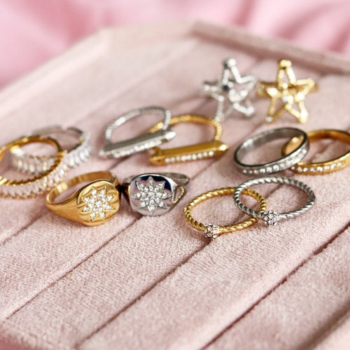 Please Marry Me Ring Silver-Colored