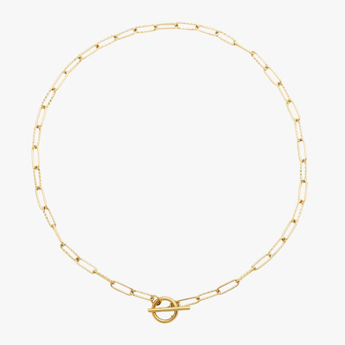Paperclip Toggle Necklace
